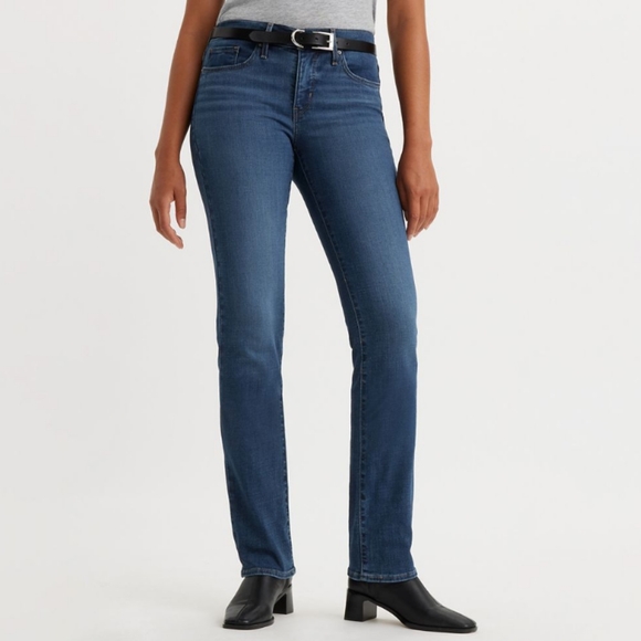 Levi's 514 Straight Leg Jeans Size 26 Medium Wash - Picture 1 of 8